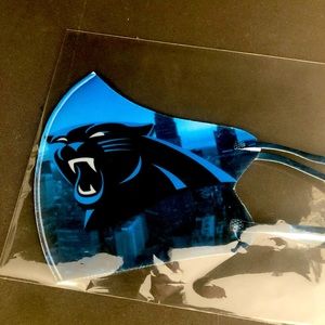North Carolina panthers mask